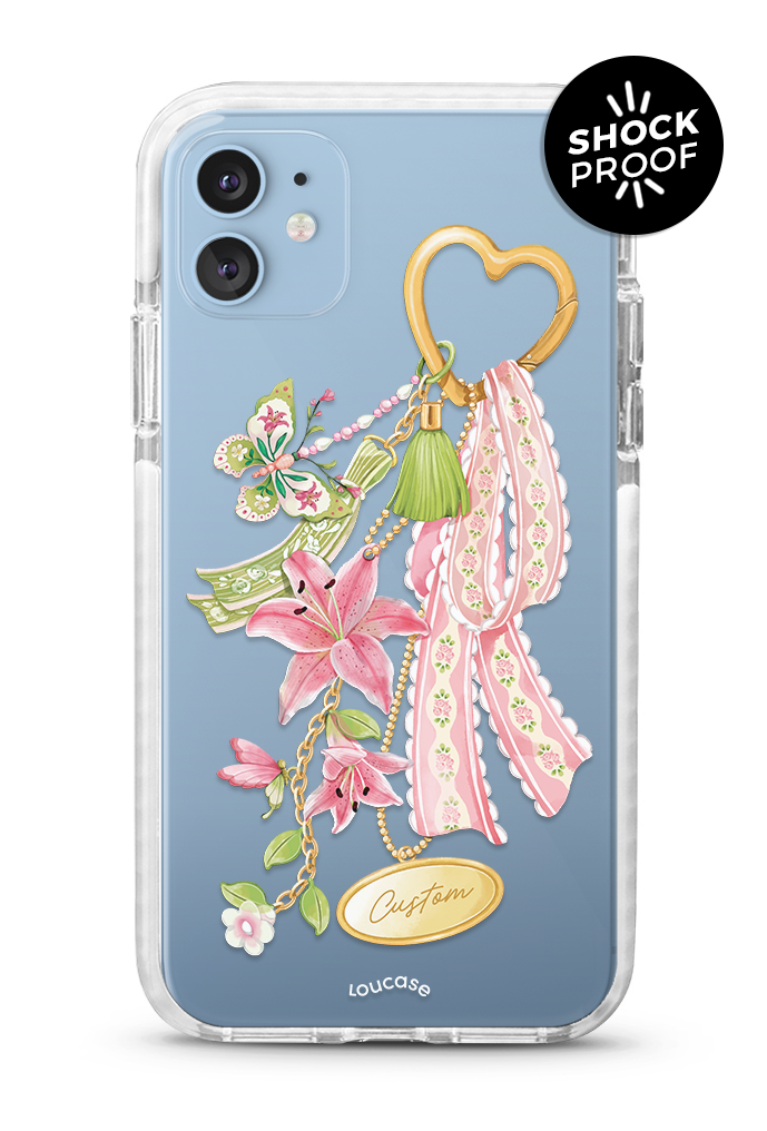 Lily Charm - PROTECH™ Special Edition Eden Collection Phone Case | LOUCASE