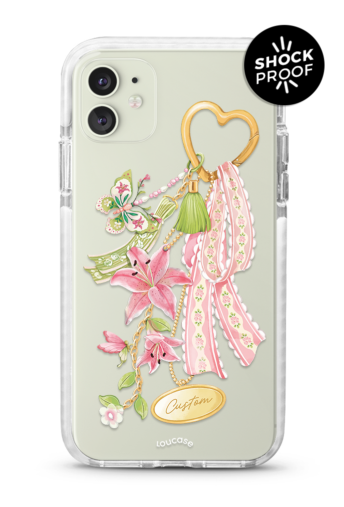 Lily Charm - PROTECH™ Special Edition Eden Collection Phone Case | LOUCASE