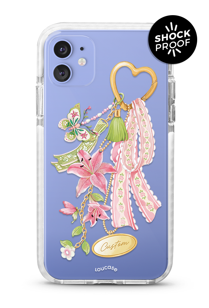 Lily Charm - PROTECH™ Special Edition Eden Collection Phone Case | LOUCASE
