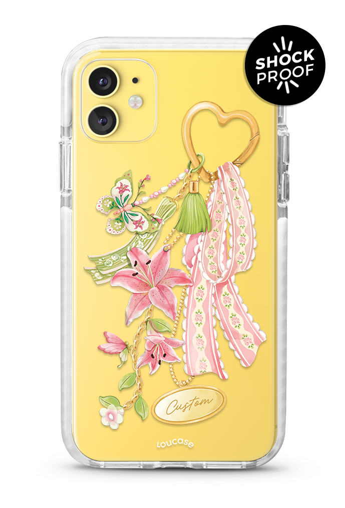 Lily Charm - PROTECH™ Special Edition Eden Collection Phone Case | LOUCASE