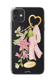 Lily Charm - KLEARLUX™ Special Edition Eden Collection Phone Case | LOUCASE