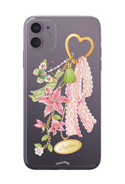 Lily Charm - KLEARLUX™ Special Edition Eden Collection Phone Case | LOUCASE