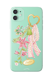 Lily Charm - KLEARLUX™ Special Edition Eden Collection Phone Case | LOUCASE