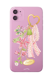 Lily Charm - KLEARLUX™ Special Edition Eden Collection Phone Case | LOUCASE