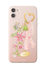 Lily Charm - KLEARLUX™ Special Edition Eden Collection Phone Case | LOUCASE