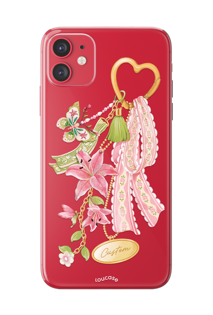 Lily Charm - KLEARLUX™ Special Edition Eden Collection Phone Case | LOUCASE