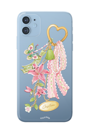 Lily Charm - KLEARLUX™ Special Edition Eden Collection Phone Case | LOUCASE