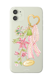 Lily Charm - KLEARLUX™ Special Edition Eden Collection Phone Case | LOUCASE