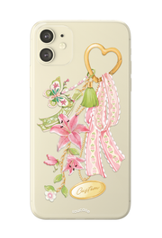 Lily Charm - KLEARLUX™ Special Edition Eden Collection Phone Case | LOUCASE