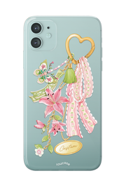 Lily Charm - KLEARLUX™ Special Edition Eden Collection Phone Case | LOUCASE