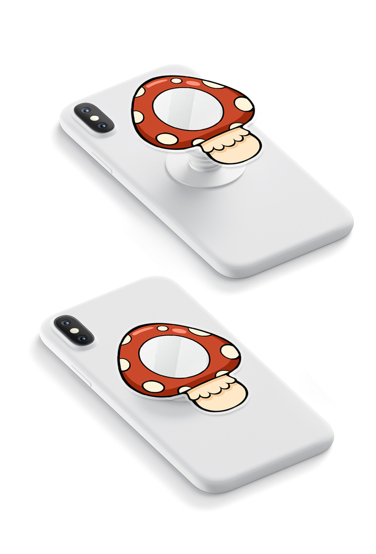 Mushmirror - GRIPUP™ Special Edition Whimsical Collection Phone Grip | LOUCASE