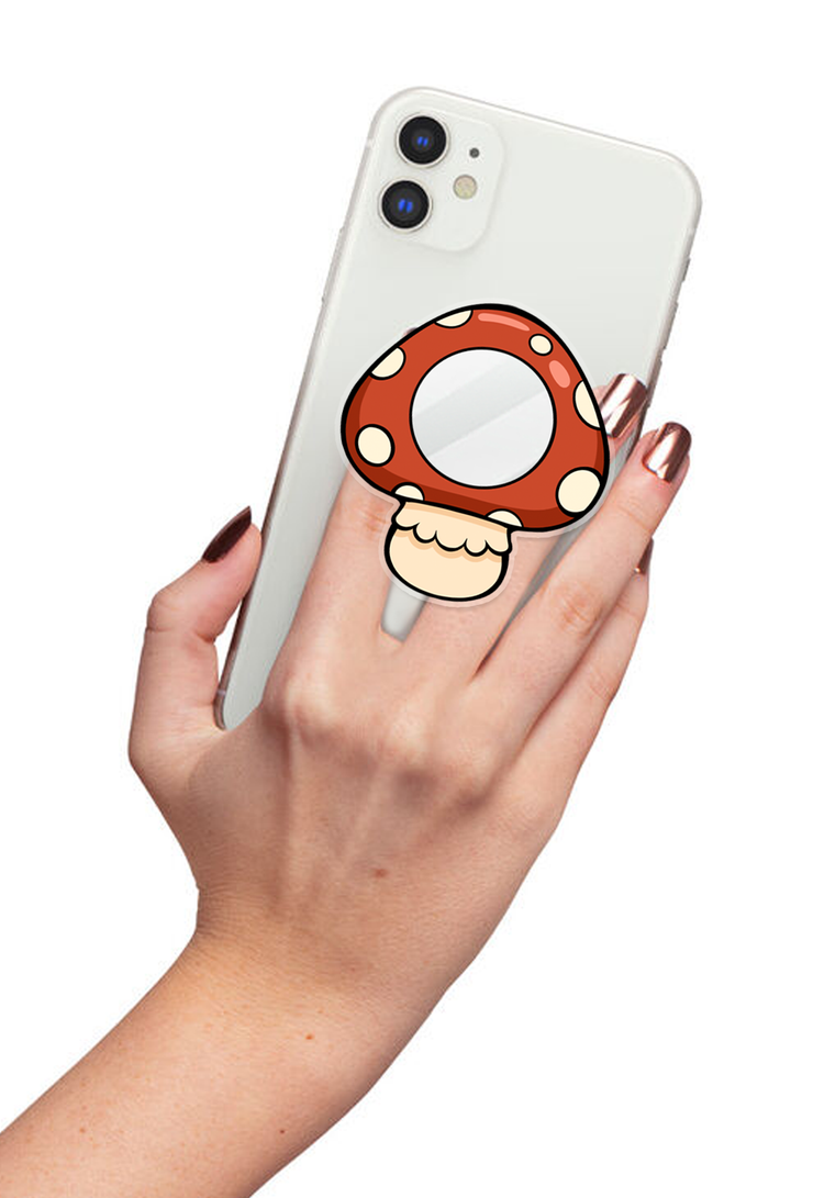 Mushmirror - GRIPUP™ Special Edition Whimsical Collection Phone Grip | LOUCASE