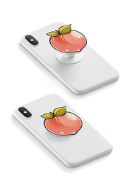 ⁠Peach Plump - GRIPUP™ Limited Edition Tatagaltier x Loucase Phone Case | LOUCASE