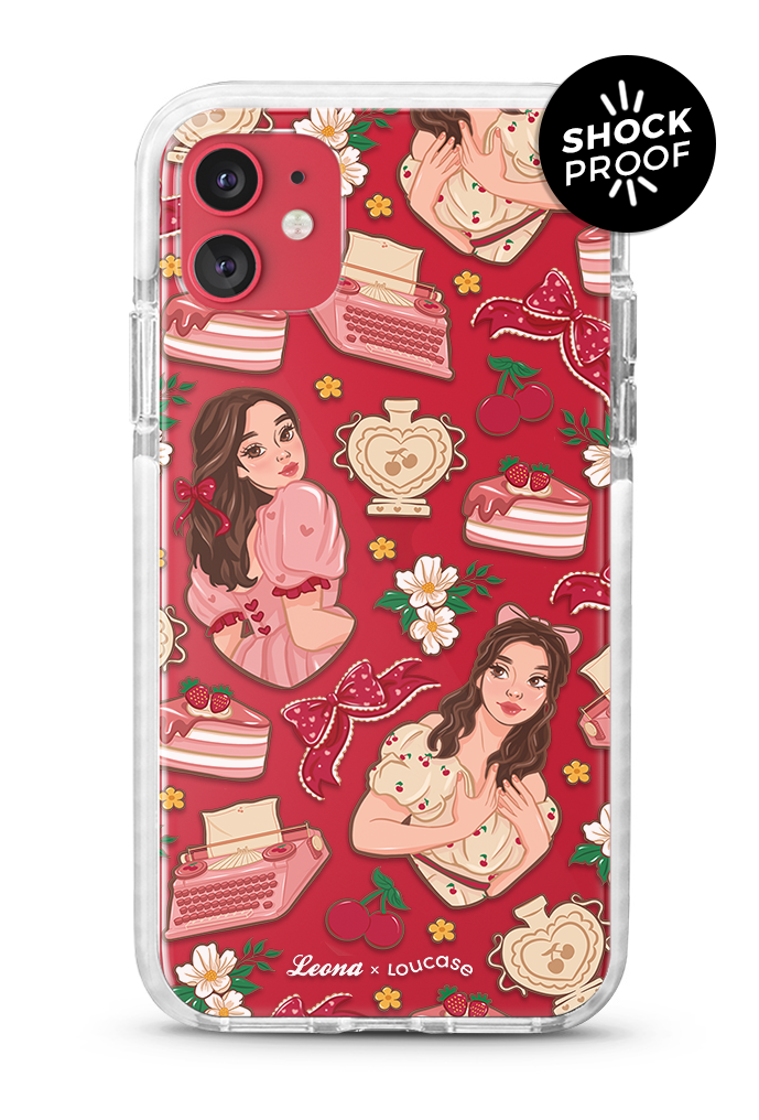 Quintessentially Pink - PROTECH™ Limited Edition Leona x Loucase Phone Case | LOUCASE