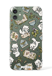 Reader's Kitten - KLEARLUX™ Special Edition Whimsical Collection Phone Case | LOUCASE