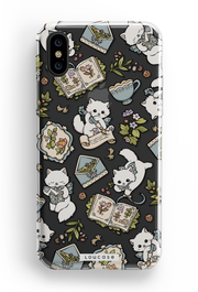 Reader's Kitten - KLEARLUX™ Special Edition Whimsical Collection Phone Case | LOUCASE