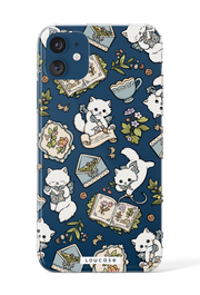 Reader's Kitten - KLEARLUX™ Special Edition Whimsical Collection Phone Case | LOUCASE