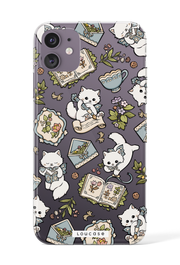 Reader's Kitten - KLEARLUX™ Special Edition Whimsical Collection Phone Case | LOUCASE