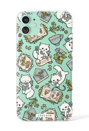 Reader's Kitten - KLEARLUX™ Special Edition Whimsical Collection Phone Case | LOUCASE