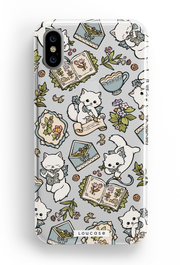 Reader's Kitten - KLEARLUX™ Special Edition Whimsical Collection Phone Case | LOUCASE