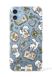 Reader's Kitten - KLEARLUX™ Special Edition Whimsical Collection Phone Case | LOUCASE