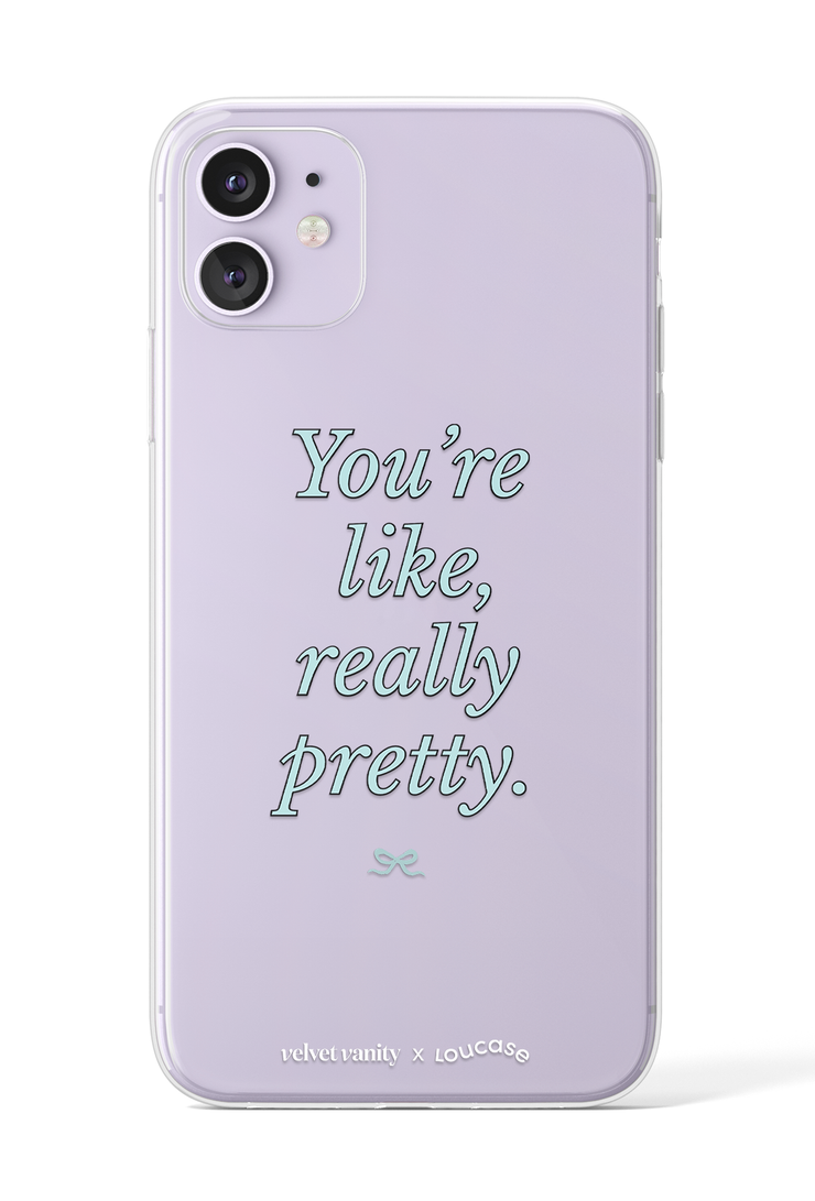 Really Pretty - KLEARLUX™ Limited Edition Velvet Vanity x Loucase Phone Case | LOUCASE