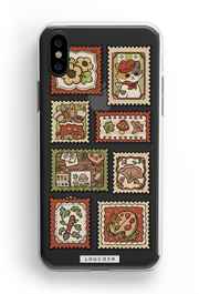 Red Stamps - KLEARLUX™ Special Edition Whimsical Collection Phone Case | LOUCASE