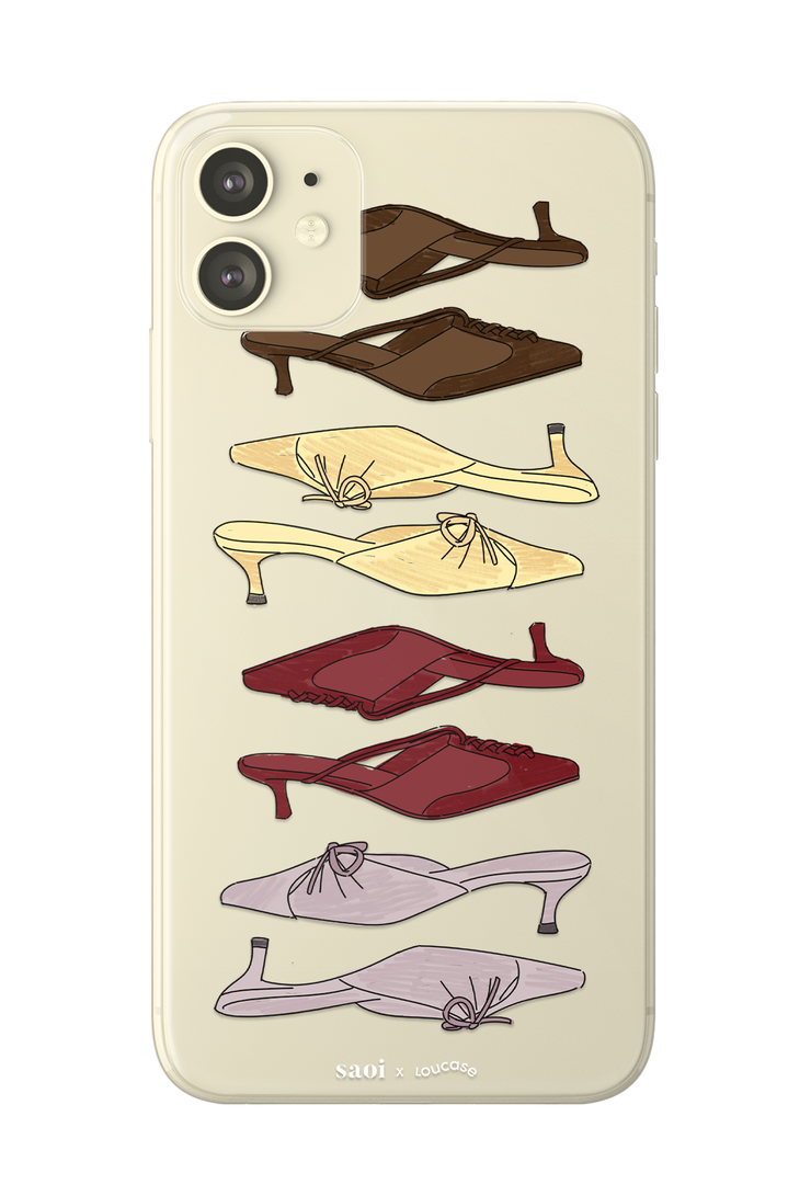 Shoes, I Know - KLEARLUX™ Limited Edition Saoi x Loucase Phone Case | LOUCASE