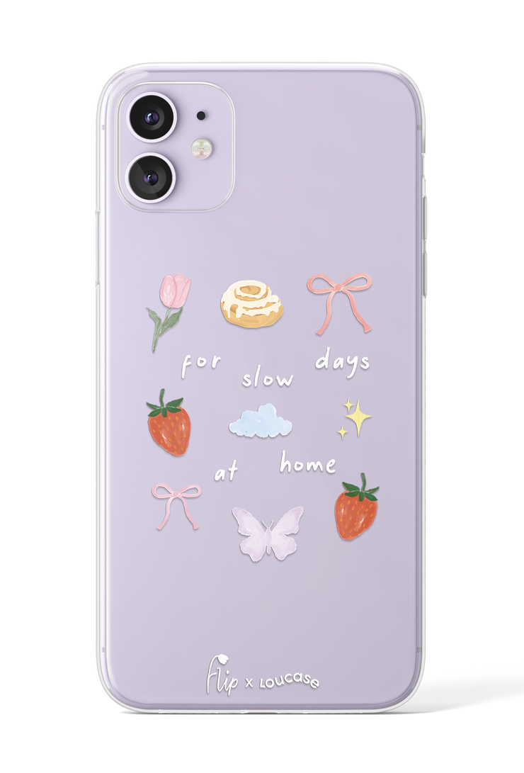 Slow Days - KLEARLUX™ Limited Edition Flip x Loucase Phone Case | LOUCASE