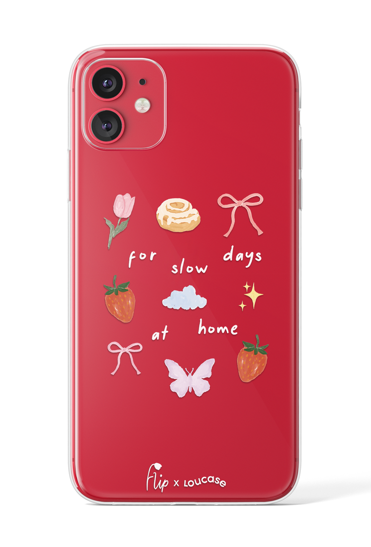 Slow Days - KLEARLUX™ Limited Edition Flip x Loucase Phone Case | LOUCASE