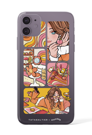 So Peachy! - KLEARLUX™ Limited Edition Tatagaltier x Loucase Phone Case | LOUCASE