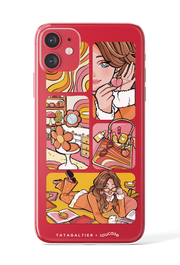 So Peachy! - KLEARLUX™ Limited Edition Tatagaltier x Loucase Phone Case | LOUCASE