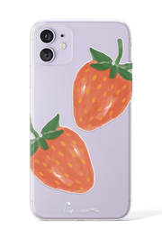 Strawberry Sorbet - KLEARLUX™ Limited Edition Flip x Loucase Phone Case | LOUCASE