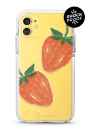 Strawberry Sorbet - PROTECH™ Limited Edition Flip x Loucase Phone Case | LOUCASE