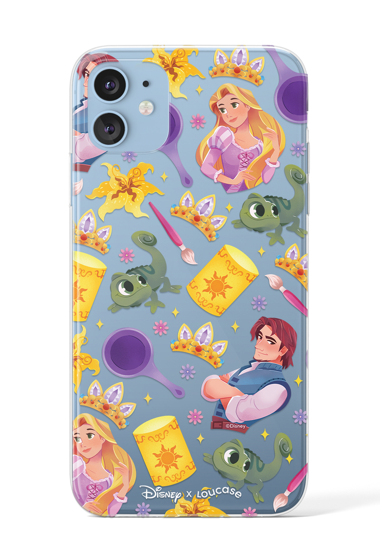 Tangled Friends - KLEARLUX™ Disney x Loucase Tangled Collection Phone Case | LOUCASE