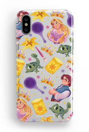 Tangled Friends - KLEARLUX™ Disney x Loucase Tangled Collection Phone Case | LOUCASE