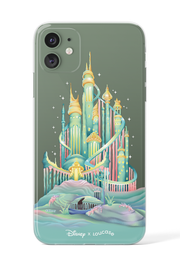 Triton's Castle - KLEARLUX™ Disney x Loucase The Little Mermaid Collection Phone Case | LOUCASE