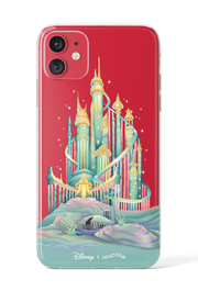 Triton's Castle - KLEARLUX™ Disney x Loucase The Little Mermaid Collection Phone Case | LOUCASE