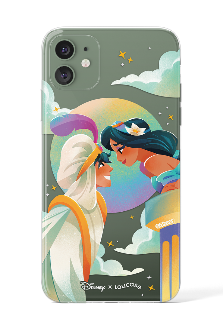 Two Worlds - KLEARLUX™ Disney x Loucase Aladdin Collection Phone Case | LOUCASE