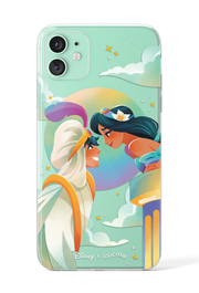 Two Worlds - KLEARLUX™ Disney x Loucase Aladdin Collection Phone Case | LOUCASE