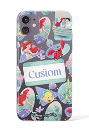 Under The Sea - KLEARLUX™ Disney x Loucase The Little Mermaid Collection Phone Case | LOUCASE