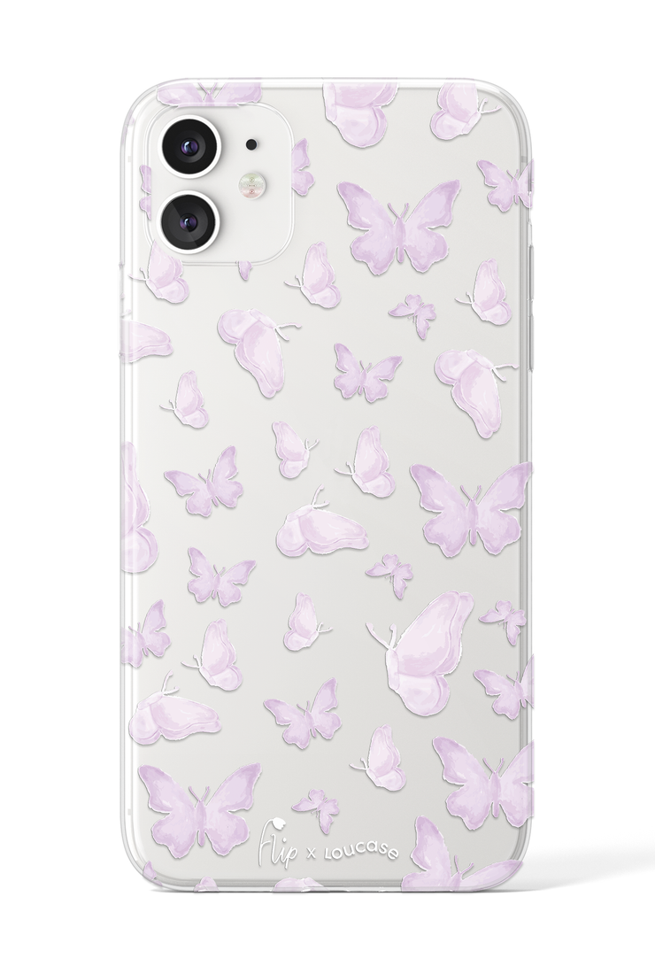 Whispering Wings - KLEARLUX™ Limited Edition Flip x Loucase Phone Case | LOUCASE