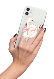 White Swan - GRIPUP™ Special Edition Swanlake Collection Phone Grip | LOUCASE