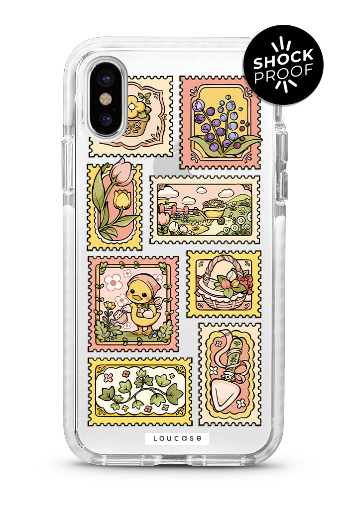 Yellow Stamps - PROTECH™ Special Edition Whimsical Collection Phone Case | LOUCASE