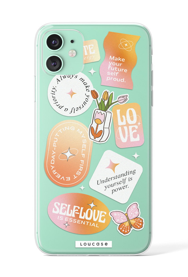 Affirmations - KLEARLUX™ Special Edition Tangy Love Collection Phone Case | LOUCASE