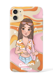 Amber - KLEARLUX™ Special Edition Tangy Love Collection Phone Case | LOUCASE