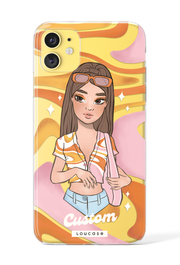 Amber - KLEARLUX™ Special Edition Tangy Love Collection Phone Case | LOUCASE