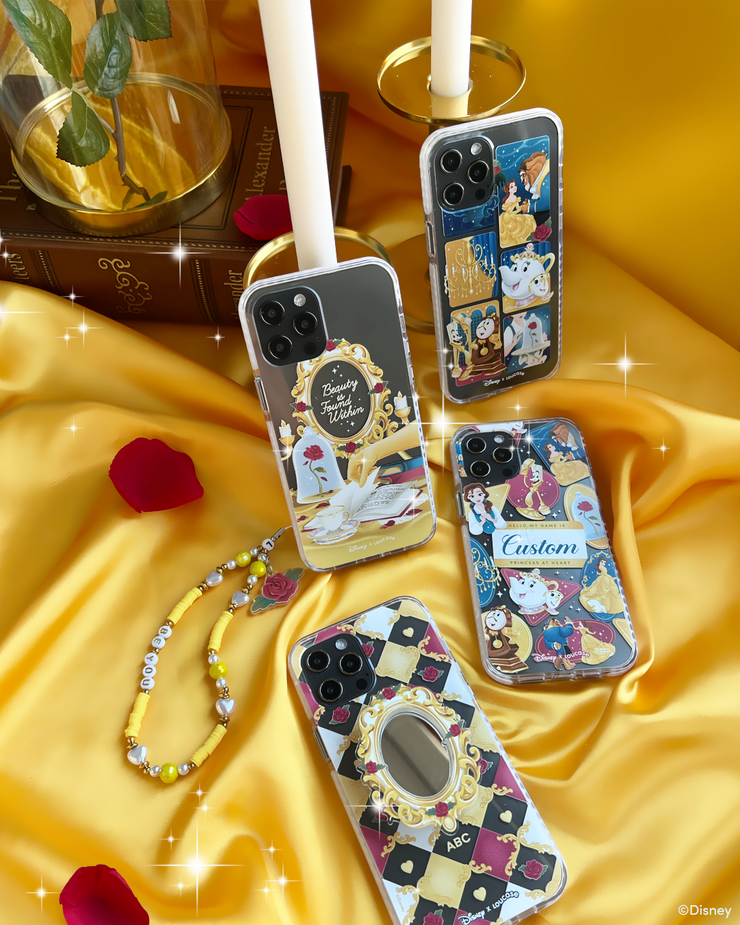 Belle Rose - STRAPUP™ Disney x Loucase Beauty & The Beast Collection Phone Strap | LOUCASE