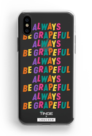 Be Grapeful - KLEARLUX™ Limited Edition Spritzer Tinge x Casesbywf Phone Case | LOUCASE