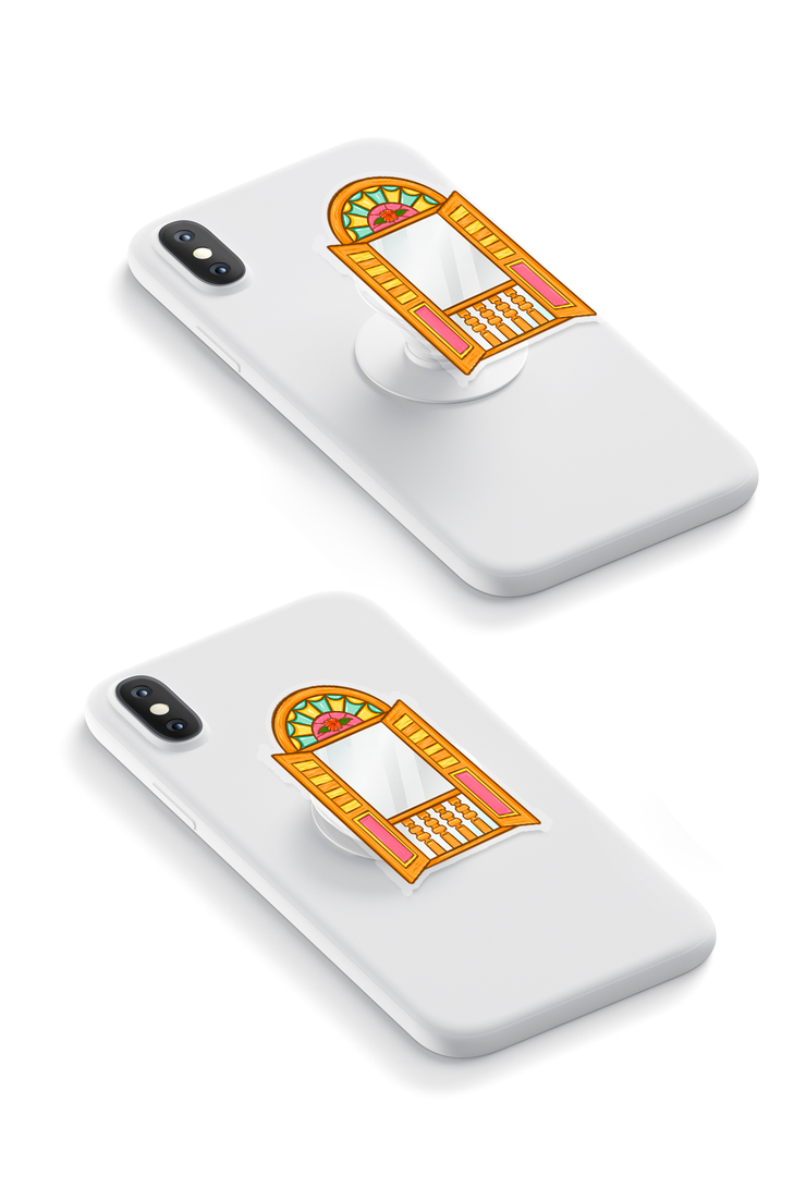 Bhayu - GRIPUP™ Special Edition Senandung Collection Phone Grip | LOUCASE